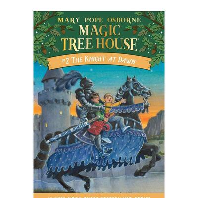 【现货】【神奇树屋-2】破晓中的骑士【Magic Tree House, No. 2】The Knight at Dawn英文进口原版章节书儿童图书籍Pope Osborne