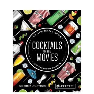 【现货】电影中的鸡尾酒Cocktails of the Movies英文进口原版餐饮美食生活图书Stacey Marsh