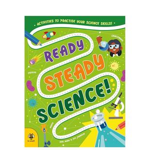 Ready 科学预备起：快乐练习科学技能 Steady Science英文进口原版 Nash 儿童绘本图书Eryl 预售