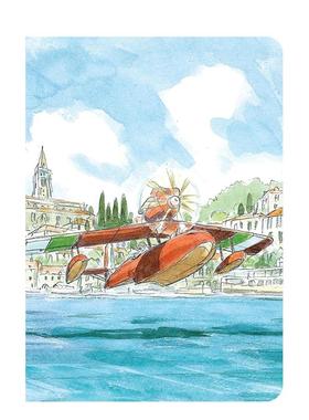 【预售】吉卜力工作室 红猪 笔记本 Studio Ghibli Porco Rosso Journal原版笔记本NotebookStudio Ghibli外文正版