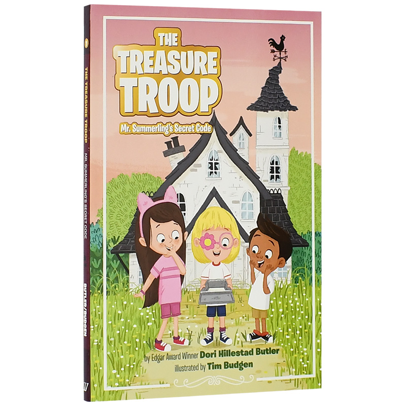 【预售】【The Treasure Troop】Mr. Summerling’s Secret Code #1 【寻宝小队】萨默林先生的密码 英文原版图书进口 儿童章节书