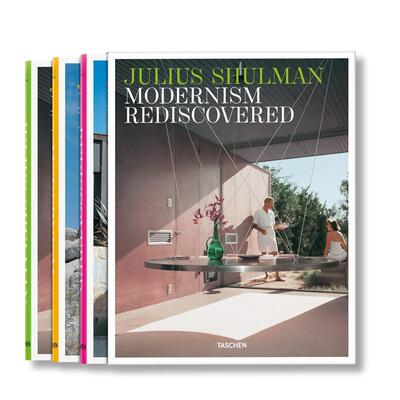 【现货】Julius Shulman. Modernism Rediscovered 朱利斯.舒尔曼 现代主义 摄影作品集（三本一套）Owen Edwards 英文原版