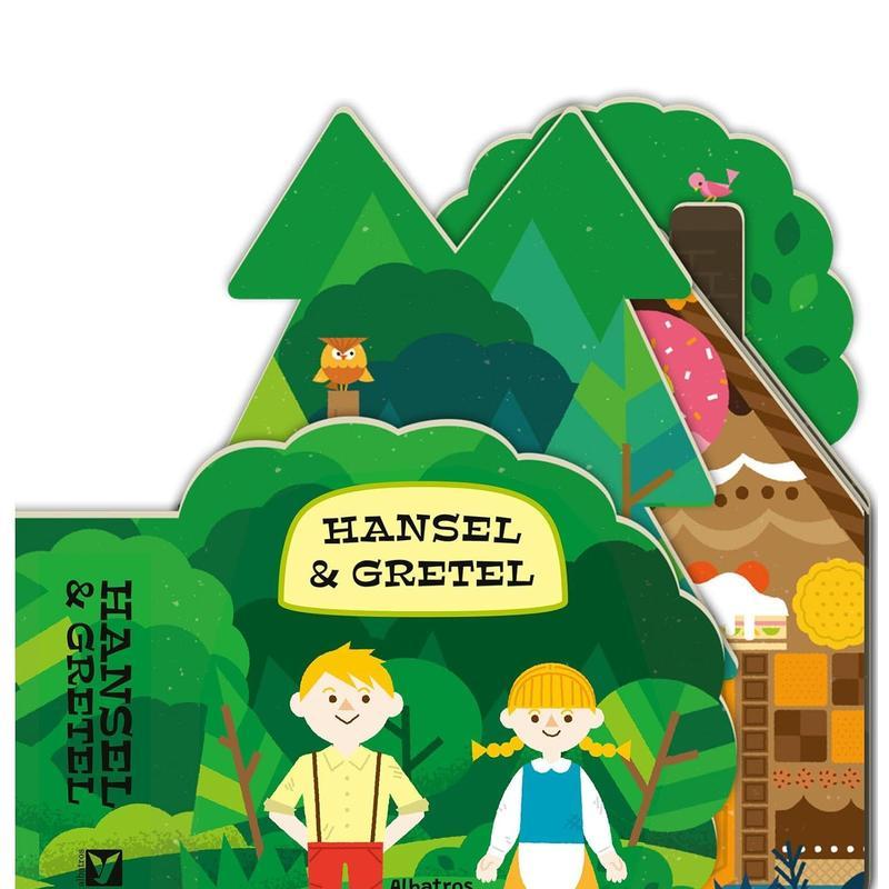 【经典童话异形纸板书】韩塞尔与