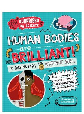 【现货】【【科学惊奇录】人体奥秘工坊！（精装） 【Surprised by Science】Human Bodies are Brilliant! 英文进口原版儿童百科