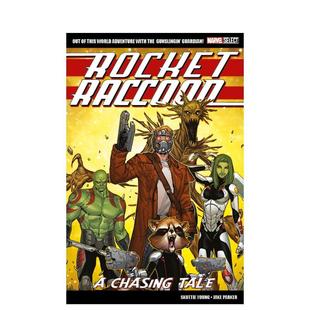 Rocket 图书外版 预售 Raccoon Select 漫威精选：火箭浣熊 进口书籍 原版 Skottie Tale Marvel 英文漫画 漫威 Chasing