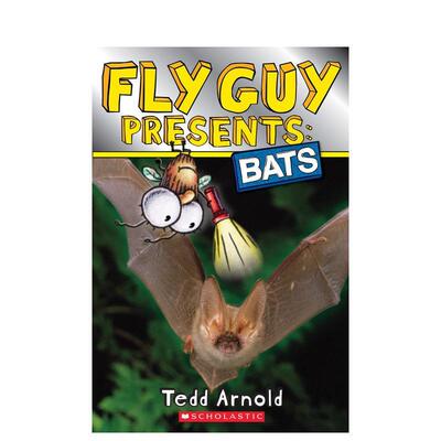 【现货】苍蝇小子#6：蝙蝠FLY GUY PRESENTS #6: BATS英文进口原版儿童图书分阶阅读Tedd Arnold外文正版