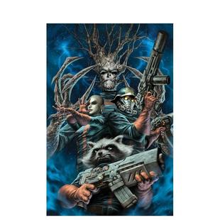 漫画Alex 图书籍 银河护卫队现纪元 Kings War 漫威Marvel 史诗合集：王者之战 Garner外文正版 英文进口原版 预售
