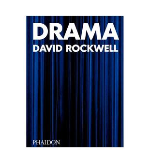 戏剧英文外国美术 Press David 进口书籍Phaidon 图书外版 原版 大卫·罗克韦尔 Drama Rockwell 现货