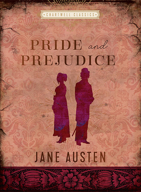 【预售】【Chartwell Classics】Pride and Prejudice，傲慢与偏见 英文原版图书籍进口正版 Jane Austen 世界文学