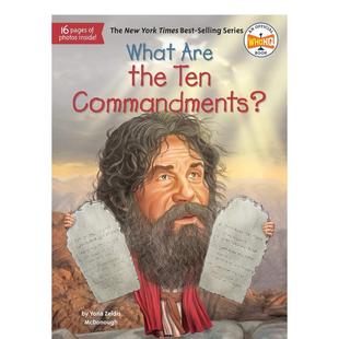 COMMANDMENTS?英文进口原版 ZELDIS 十诫是什么?WHAT YONA 6岁MCDONOUGH 章节书儿童图书籍3 TEN THE ARE 现货