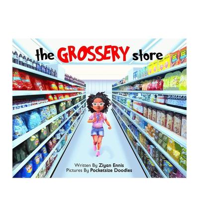 【预售】毛毛商店 The Grossery Store 英文进口原版儿童知识百科图书6-9岁Ziyan Ennis外文正版
