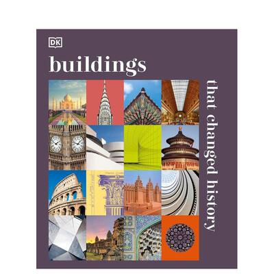 【现货】改变历史的建筑 【DK History Changers】Buildings that Changed History英文进口原版建筑设计图书外文 建筑发展史风格
