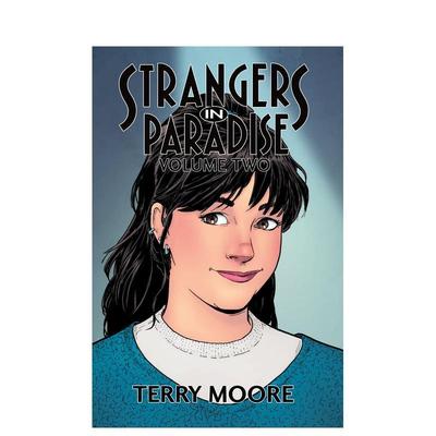 【预售】天堂里的陌生人第二卷 Strangers In Paradise Volume Two  英文漫画 外文进口原版图书籍Abstract Studio