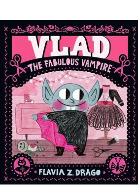 【现货】弗拉德 神奇的吸血鬼（古斯塔沃的世界）Vlad the Fabulous Vampire (The World of Gustavo)英文儿童人际关系绘本3-6岁F