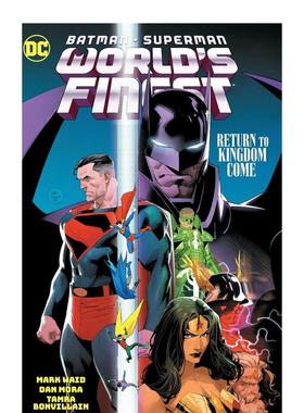 【现货】【DC漫画】蝙蝠侠/超人：世界之巅 卷4（平装） Batman/Superman: World's Finest Vol. 4 英文进口原版漫画图书正版WAID