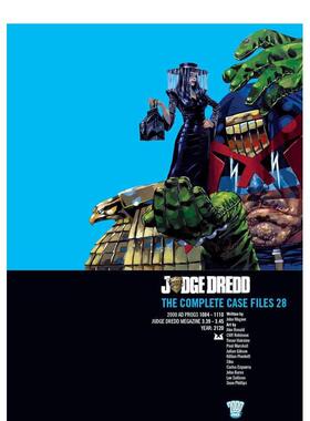 【预售】爵德判官：第 28 版：完整案件档案 Judge Dredd: v. 28: The Complete Case Files 英文进口原版漫画正版图书籍John Wag