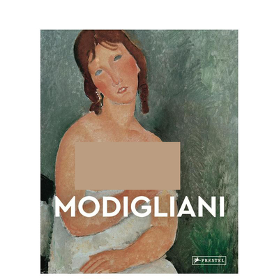 【预售】莫迪利亚尼 【Masters of Art】Modigliani 英文进口原版艺术画册画集外文图书Olaf Mextorf