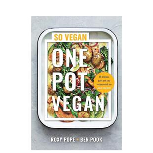 【预售】一锅素食 One Pot Vegan英文进口原版餐饮美食图书Roxy Pope ?Ben Pook