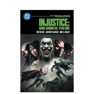 【预售】DC不义联盟：我们中间的众神 苐一年：DC漫画精编版 Injustice: Gods Among Us: Year One 英文漫画进口原版图书籍正版To