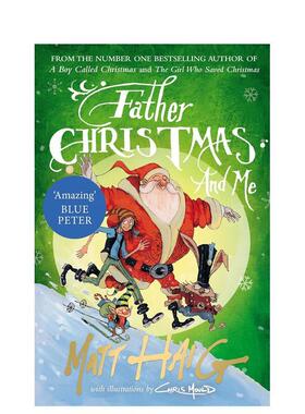 【预售】我和圣诞老人 Father Christmas and Me 英文进口原版儿童绘本图书Matt Haig外文正版