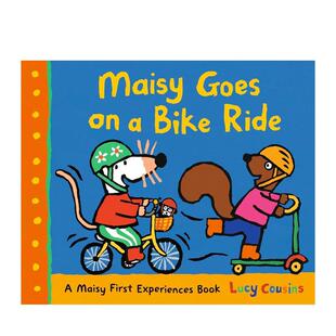 【现货】【小鼠波波】骑车兜风 【Maisy】Maisy Goes on a Bike Ride 原版进口英文儿童绘本Walker Books UK3-6岁外文图书