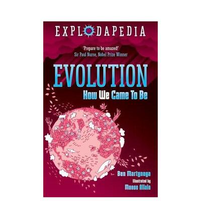 【预售】爆炸百科：进化 【Explodapedia】Evolution 英文进口原版青少年读物