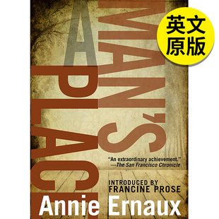 Place 一个男人 现货 Man’s Stories 埃尔 Seven 2022年诺贝尔文学奖Annie 英文原版 位置 Ernaux 安妮 图书进口正版