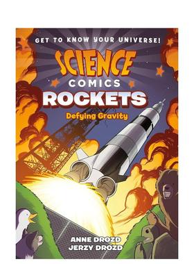 【预售】火箭：挑战重力 【Science Comics】Rockets: Defying Gravity 原版英文儿童漫画
