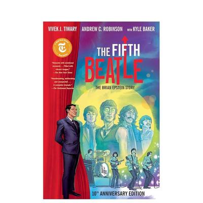 【预售】第五披头士：布莱恩·爱泼斯坦的故事（周年纪念版）The Fifth Beatle: The Brian Epstein Story 英文漫画 外文进口原版