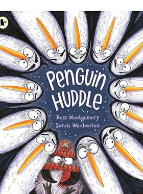 【预售】企鹅抱团行动（平装版）Penguin Huddle (The Norendy Tales)英文进口原版儿童绘本图书6-9岁 人际关系Ross Montgomery a