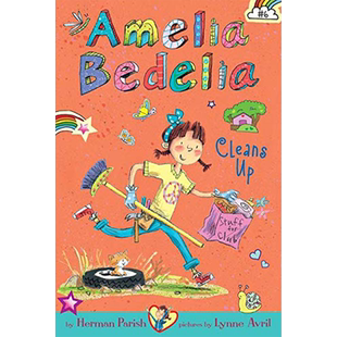 【现货】Amelia Bedelia Chapter Book 6: Amelia Bedelia Cleans Up【阿米莉亚·贝德莉亚】6:英文Parish (绝版)