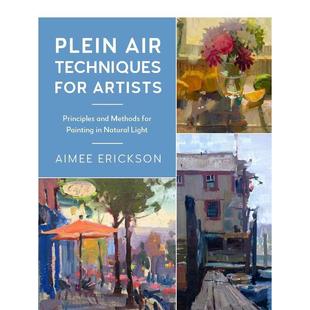 Aimee 艺术技法与入门赏析 Air Artists 艺术家野外写生技巧 for Plein Techniques Erickson 图书籍进口正版 预售