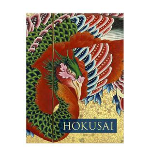 【WH】葛饰北斋 Hokusai 英文进口原版艺术画册画集Sarah E. Thompson外文图书籍