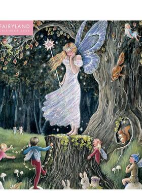 【预售】仙境 2026年挂历（艺术日历） Fairyland by Jean & Ron Henry Wall Calendar 2026 (Art Calendar) 英文进口原版日历 文
