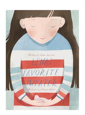 【现货】莱娜最爱的毛衣Lena's Favorite Sweater英文进口原版儿童绘本图书3-6岁Ellen DeLange自我认知情绪管理