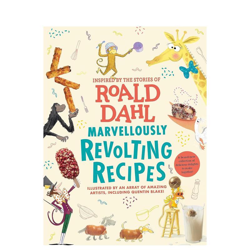 【预售】Marvellously Revolting Recipes，令人吃惊的奇妙食谱  英文进口原版儿童节日庆典绘本 Dahl  Roald外文正版图书