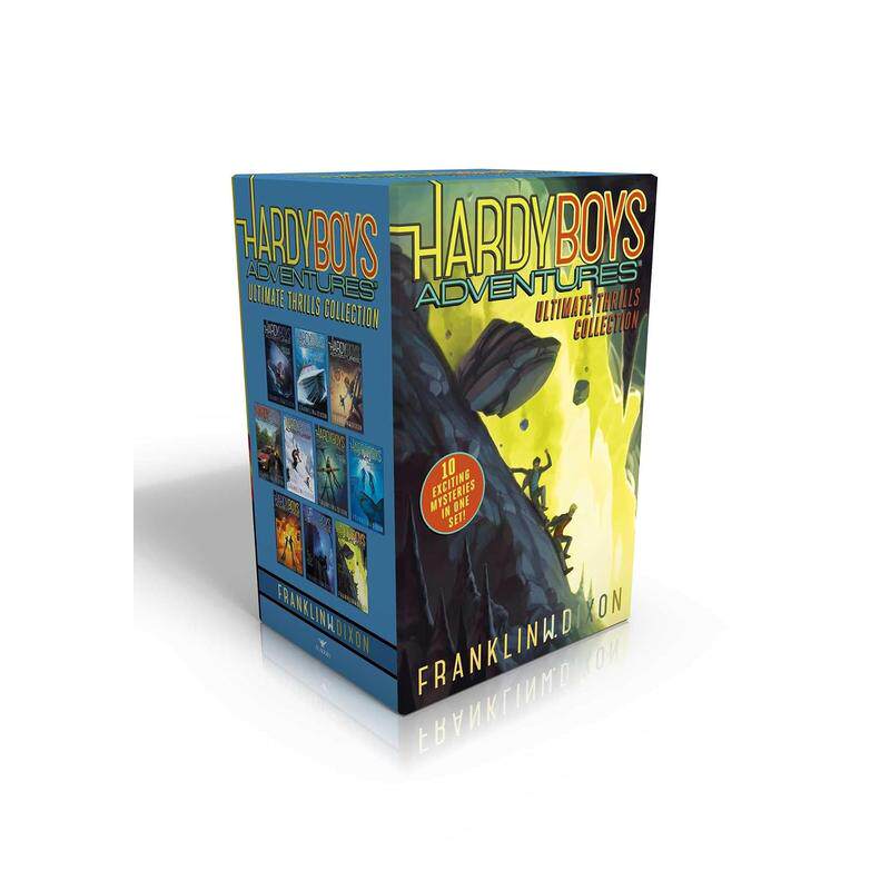 【预售】哈迪男孩历险记 刺激冒险合集(套装)1-10 Hardy Boys Adventures Ultimate Thrills Collection 英文进口原版儿童图书青