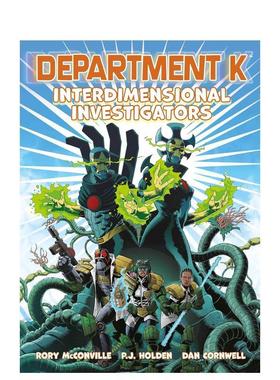 【预售】K部：跨维度调查员 Department K: Interdimensional Investigators  英文漫画 外文进口原版图书籍Simon & Schuster