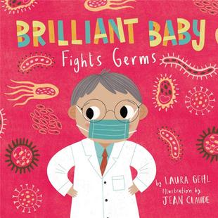 bee 6岁 打败细菌 Fights Germs英文儿童图书籍进口原版 Baby 智慧宝宝 Brilliant books3 little 现货