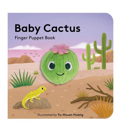 【预售】手偶书 仙人掌宝宝 Baby Cactus: Finger Puppet Book 英文进口原版儿童趣味图书Yu-Hsuan Huang