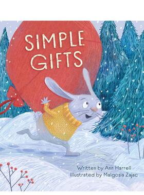 【预售】简单的礼物Simple Gifts英文进口原版儿童绘本图书3-6岁Ann Harrell节日庆典