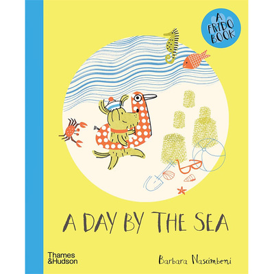 【现货】【Barbara Nascimbeni】A Day by the Sea，海边的一天 英文原版进口正版 儿童益智启蒙故事绘本 《独自在家》的创作者