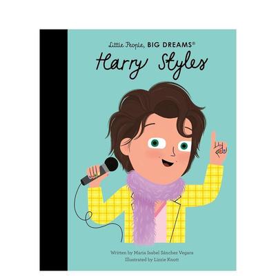 【现货】【小人物 大梦想】哈里·斯泰尔斯 【Little People  Big Dreams】Harry Styles 哈卷 英文进口原版儿童人物传记绘本6-9岁