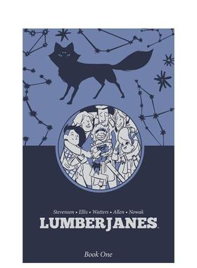 【预售】伐木工女孩 卷1（精装） Lumberjanes Book One英文漫画进口原版图书外文正版Shannon Watters