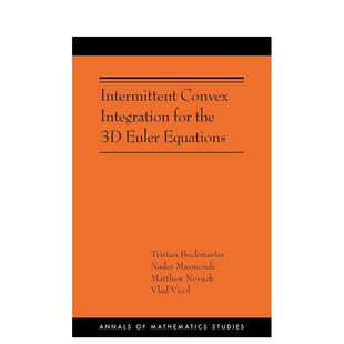 【预售】Intermittent Convex Integration for the 3D Euler Equations: (AMS-217)三维欧拉方程的间歇凸积分 英文进口原版人文社