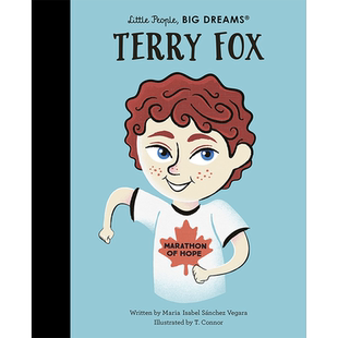 【现货】【Little People,Big Dreams】Terry Fox，【小人物,大梦想】特里·福克斯 英文原版图书籍进口正版 Maria Isabel