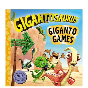 【预售】巨龙运动会Gigantosaurus – Giganto Games英文进口原版图书儿童绘本Cyber Group Studios3-6岁