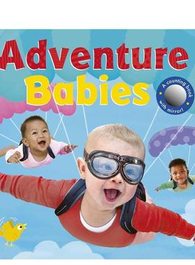【预售】宝宝历险记Adventure Babies英文进口原版儿童图书6-9岁启蒙Rosamund Lloyd  Chris Dickason