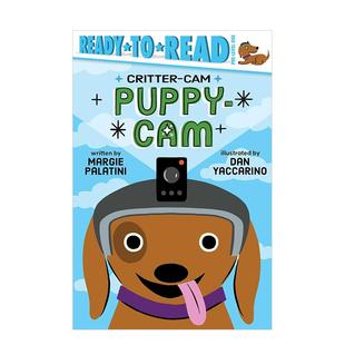 预售 6岁分阶读物PALATINI 小狗照相机Puppy 儿童图书3 MARGIE Cam英文进口原版