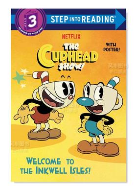 【预售】茶杯头秀动画系列欢迎来到墨水湾岛 Welcome to the Inkwell Isles(The Cuphead Show!) 英文原版儿童绘本 兰登阅读进阶3